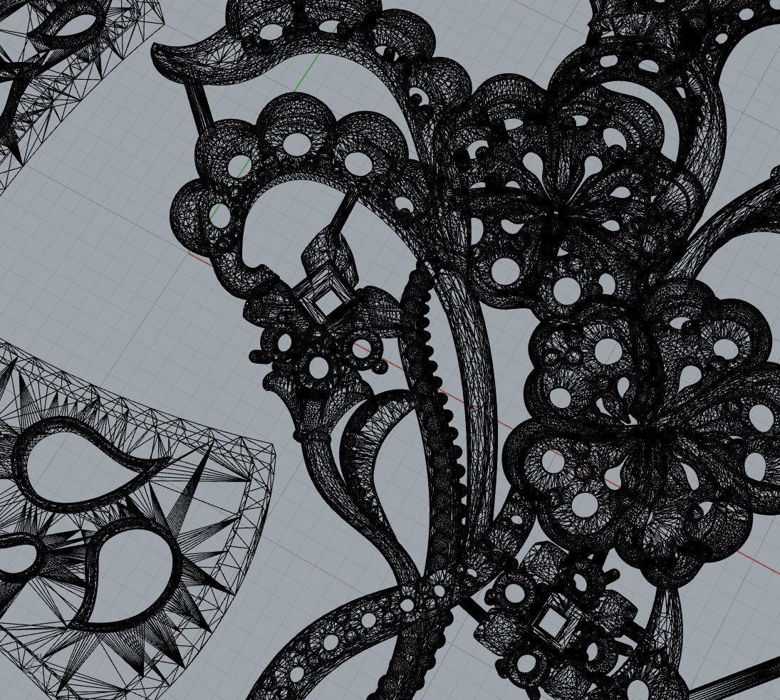 Flower cross - original 3D print model_16