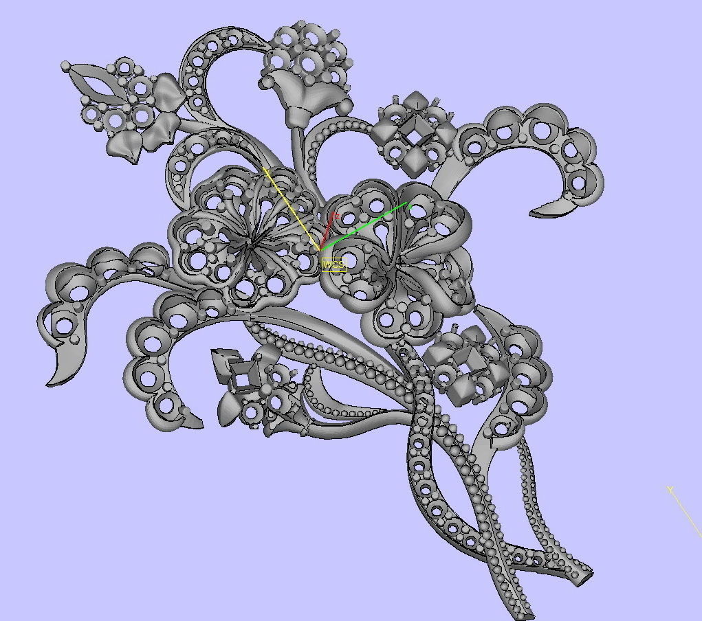 Flower cross - original 3D print model_15