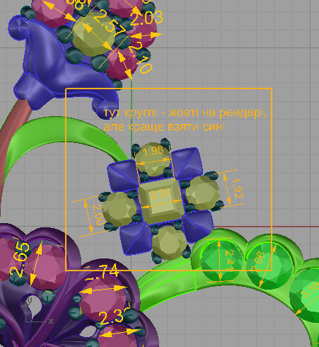 Flower cross - original 3D print model_14