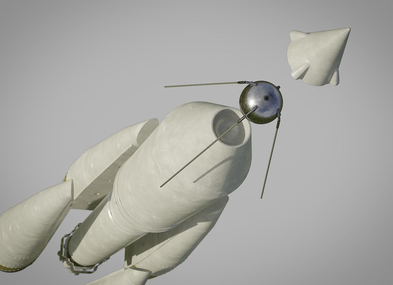 sputnik-1 3D model_8