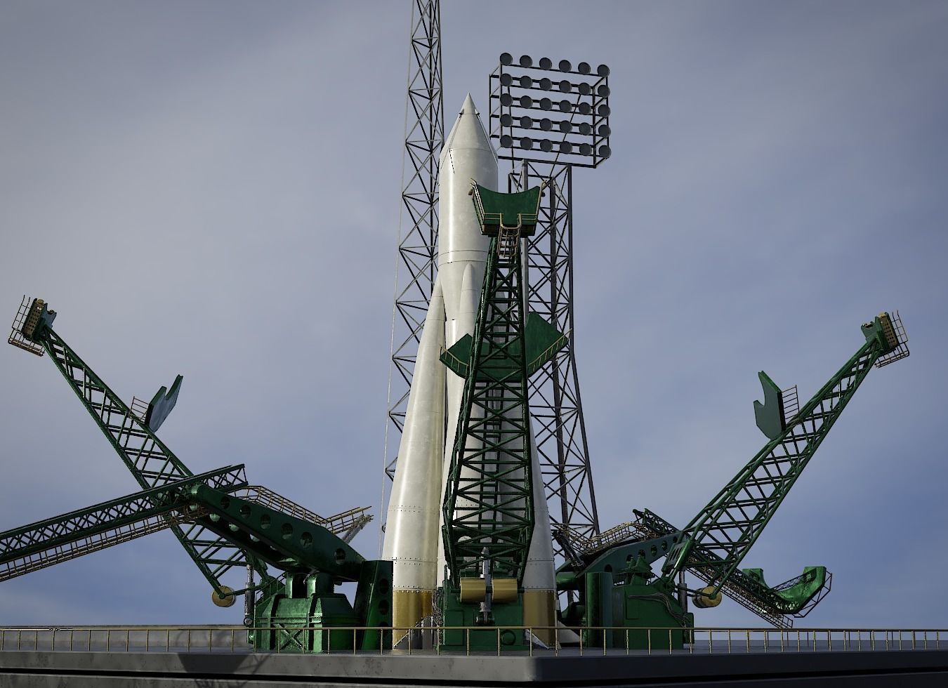 sputnik-1 3D model_15