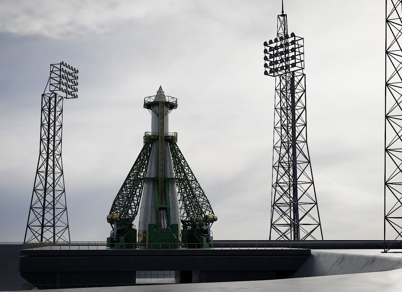 sputnik-1 3D model_14