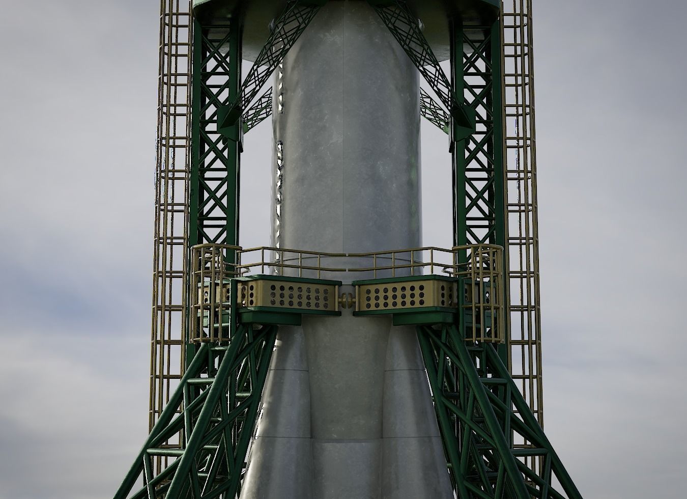 sputnik-1 3D model_11