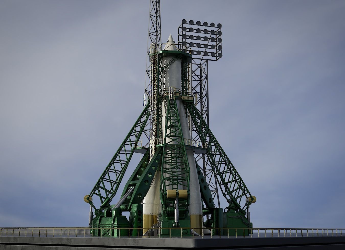 sputnik-1 3D model_10