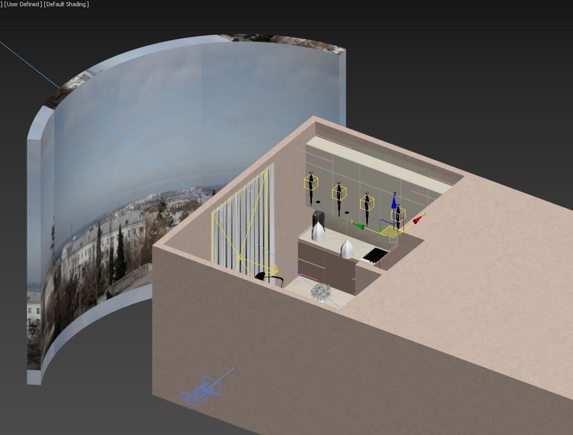 Modern Kitchen 3D model_4