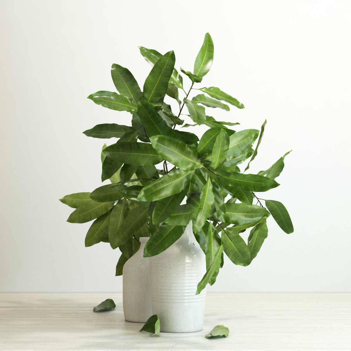 branches in a vase 3D model_5