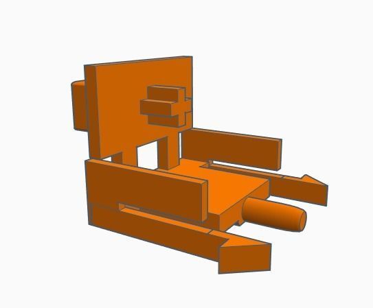 Akai MPC1000 2500 F Key 3D print model_1