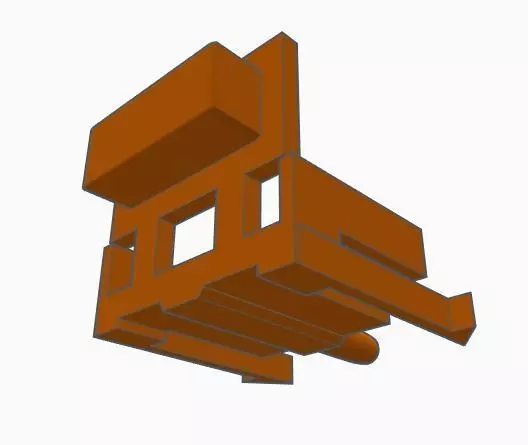 Akai MPC1000 2500 F Key 3D print model_0