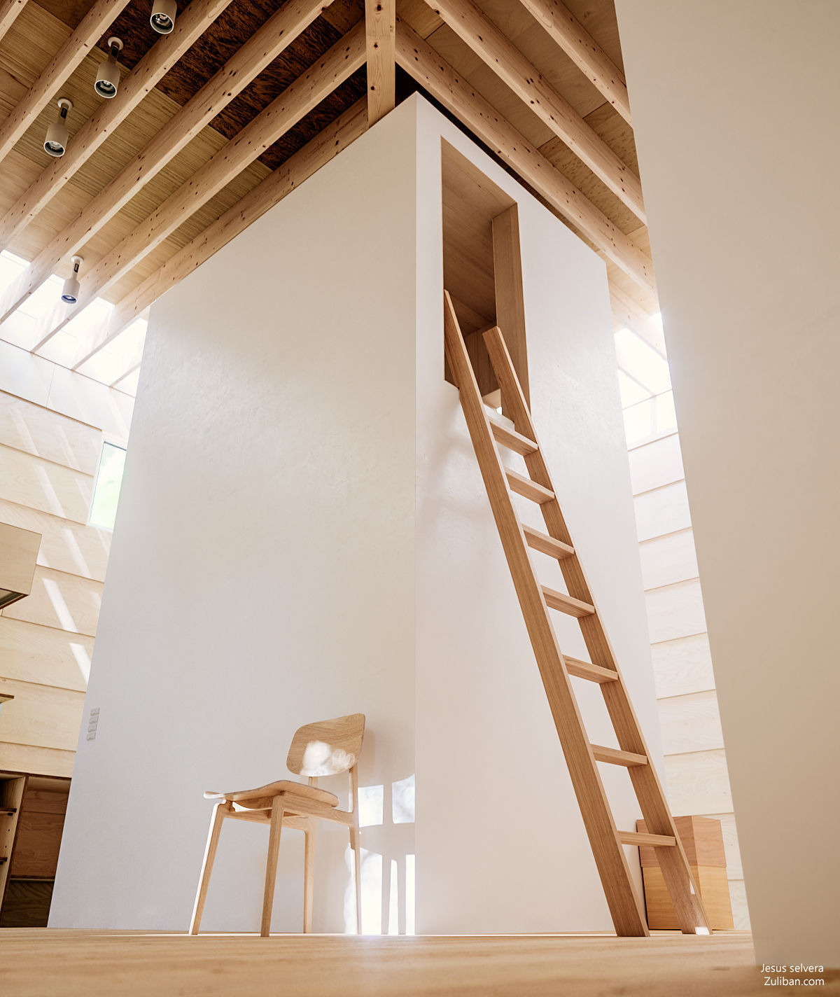 House of Light Vray version 3D model_19