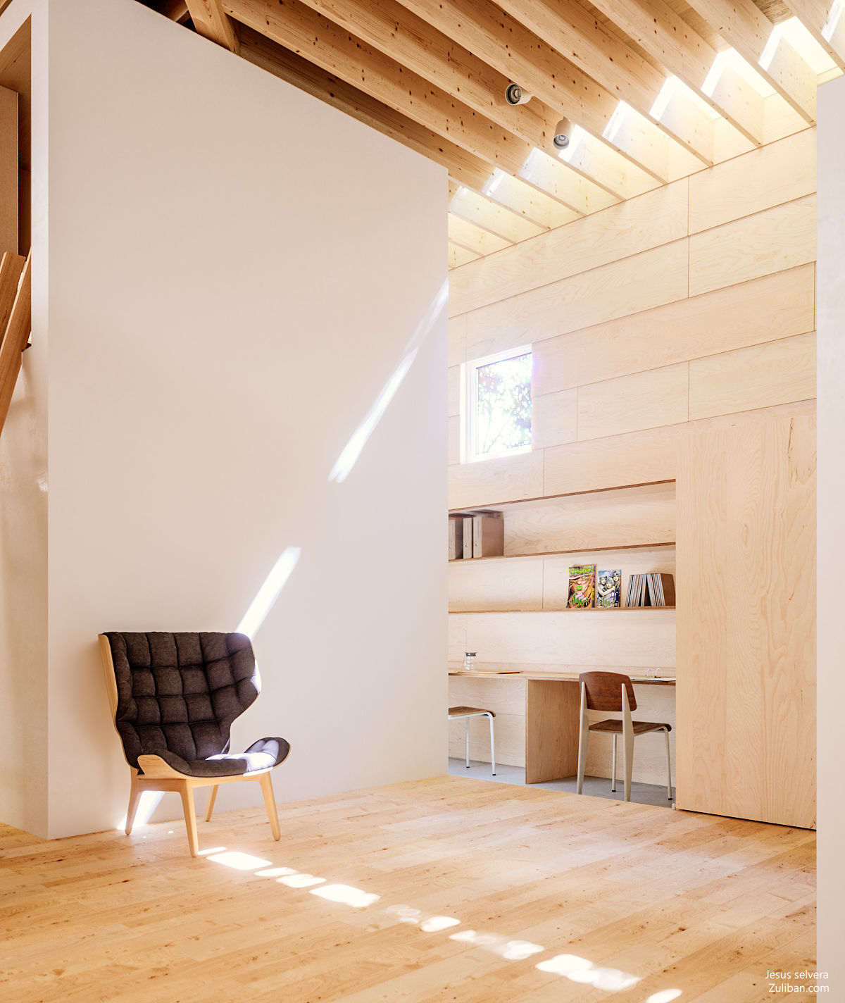 House of Light Vray version 3D model_23