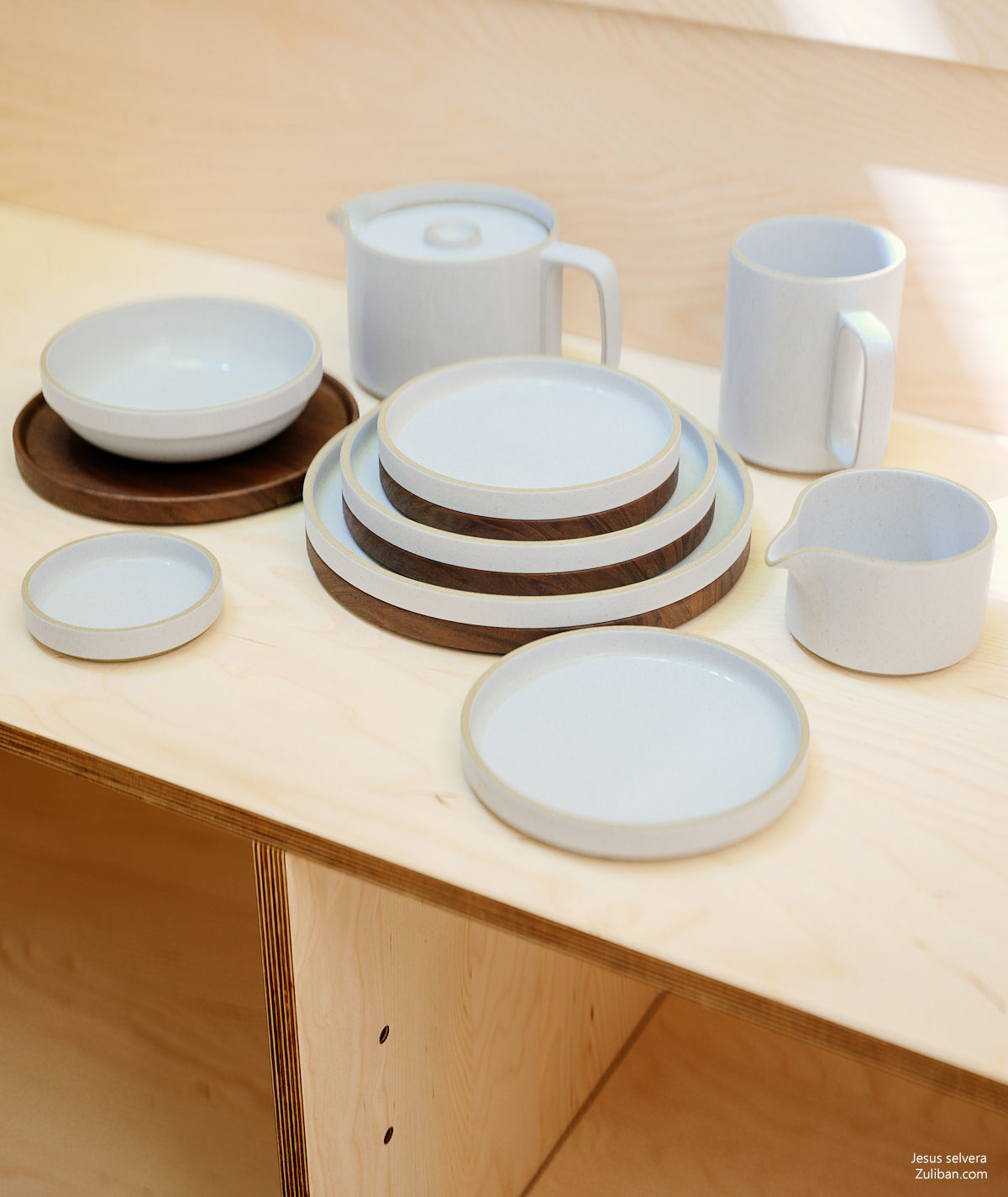 House of Light Vray version 3D model_29