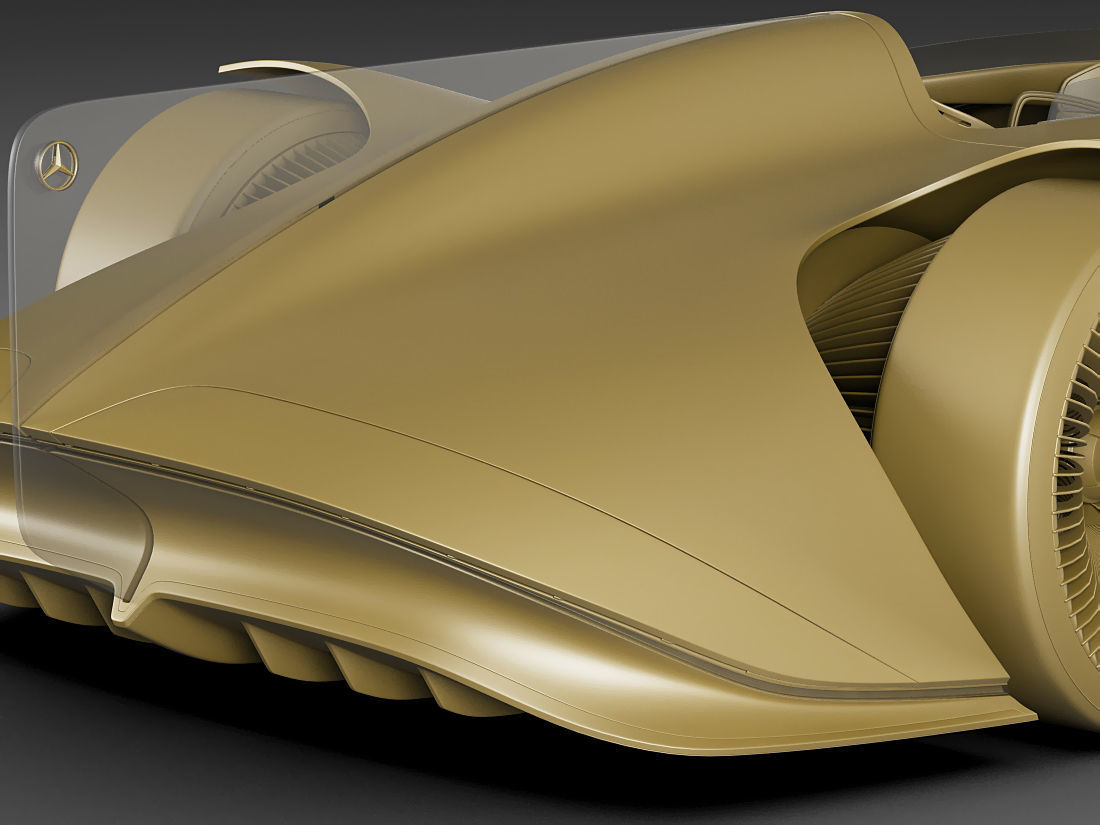 Mercedes-Benz Vision EQ Silver Arrow Concept 2018  3D model_20