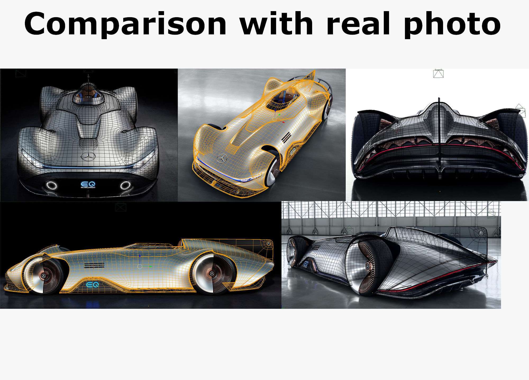 Mercedes-Benz Vision EQ Silver Arrow Concept 2018  3D model_24