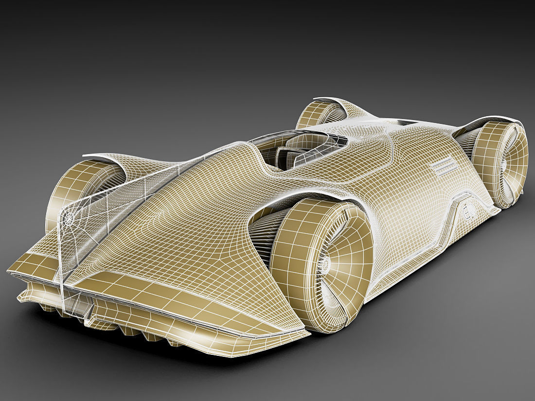 Mercedes-Benz Vision EQ Silver Arrow Concept 2018  3D model_23