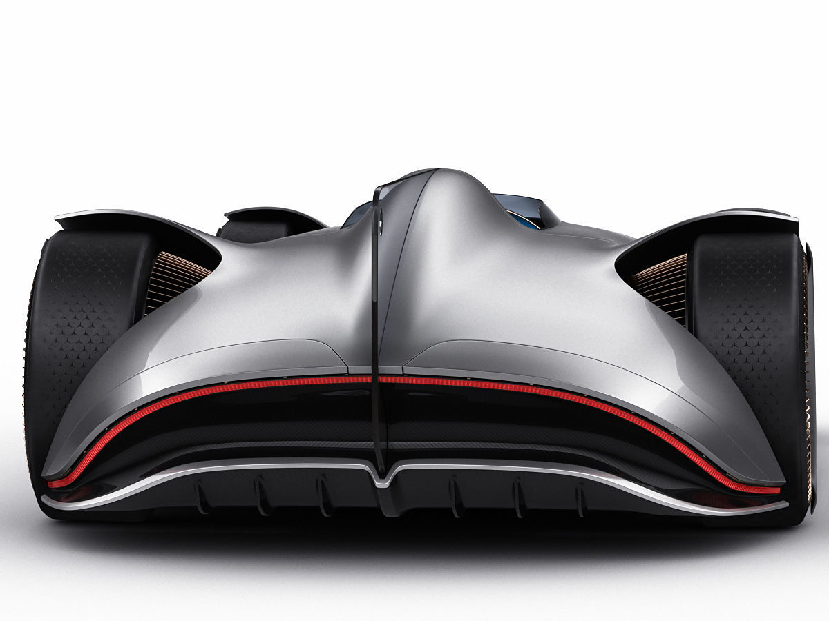 Mercedes-Benz Vision EQ Silver Arrow Concept 2018  3D model_12