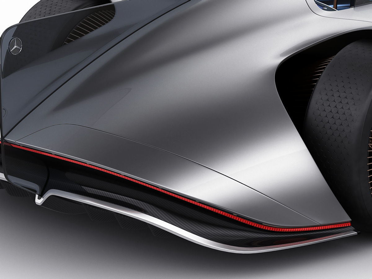 Mercedes-Benz Vision EQ Silver Arrow Concept 2018  3D model_5