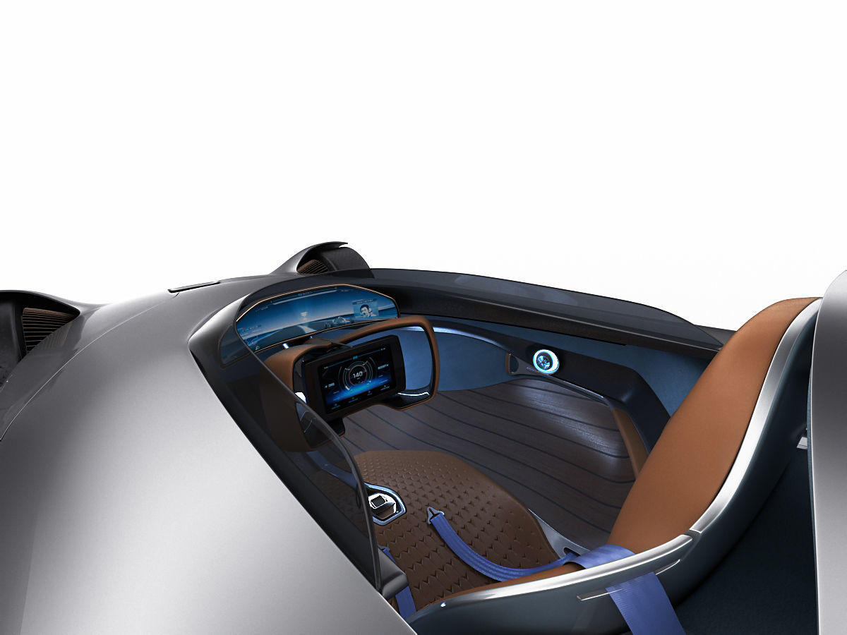 Mercedes-Benz Vision EQ Silver Arrow Concept 2018  3D model_13