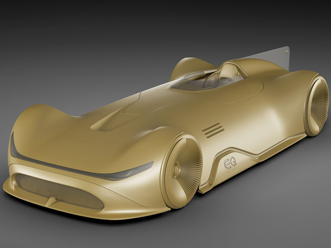 Mercedes-Benz Vision EQ Silver Arrow Concept 2018  3D model_17