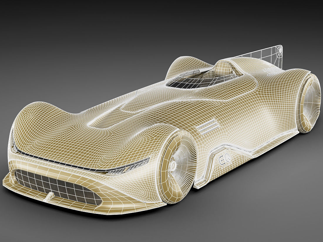 Mercedes-Benz Vision EQ Silver Arrow Concept 2018  3D model_22