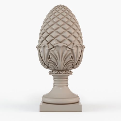Pinecone Corbel 3D print model