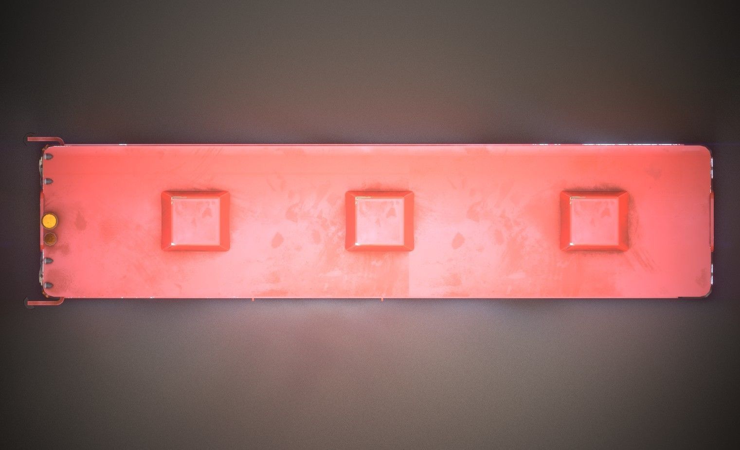 Thai Bus Low-poly 3D model_10