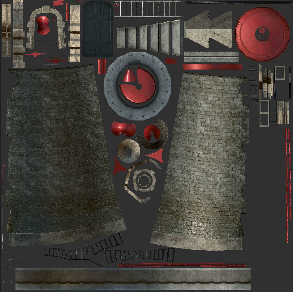 Lighthouse Low-poly 3D model_13