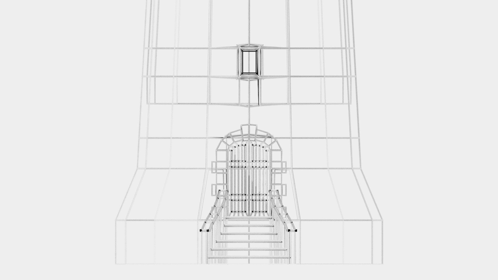 Lighthouse Low-poly 3D model_17