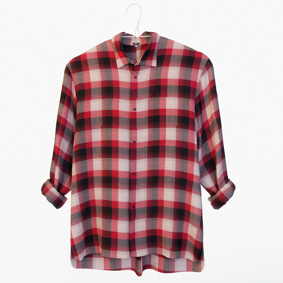 Male wardrobe folded 3D model_1