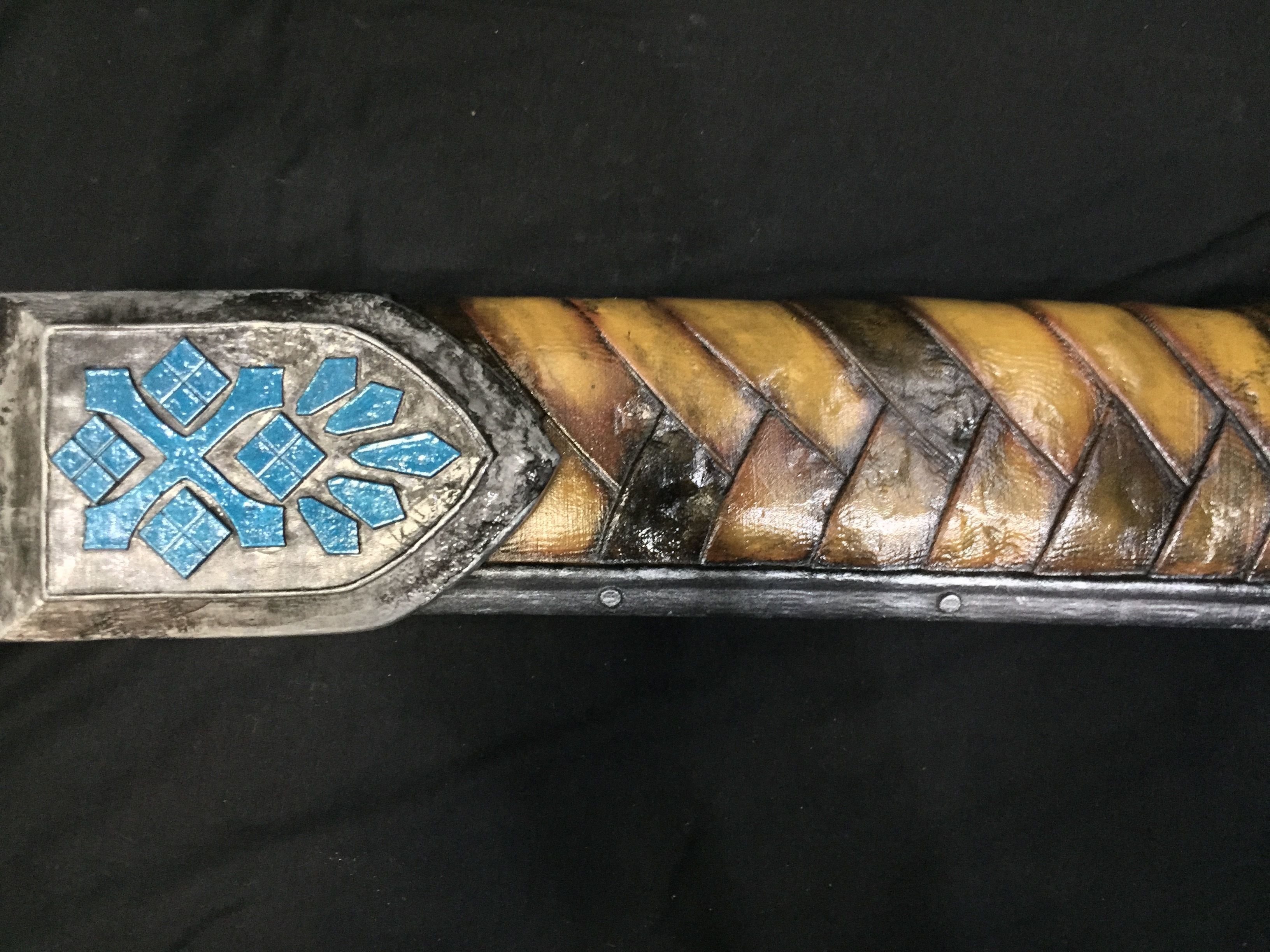 Monster Hunter World - Iron Katana 3D print model_14