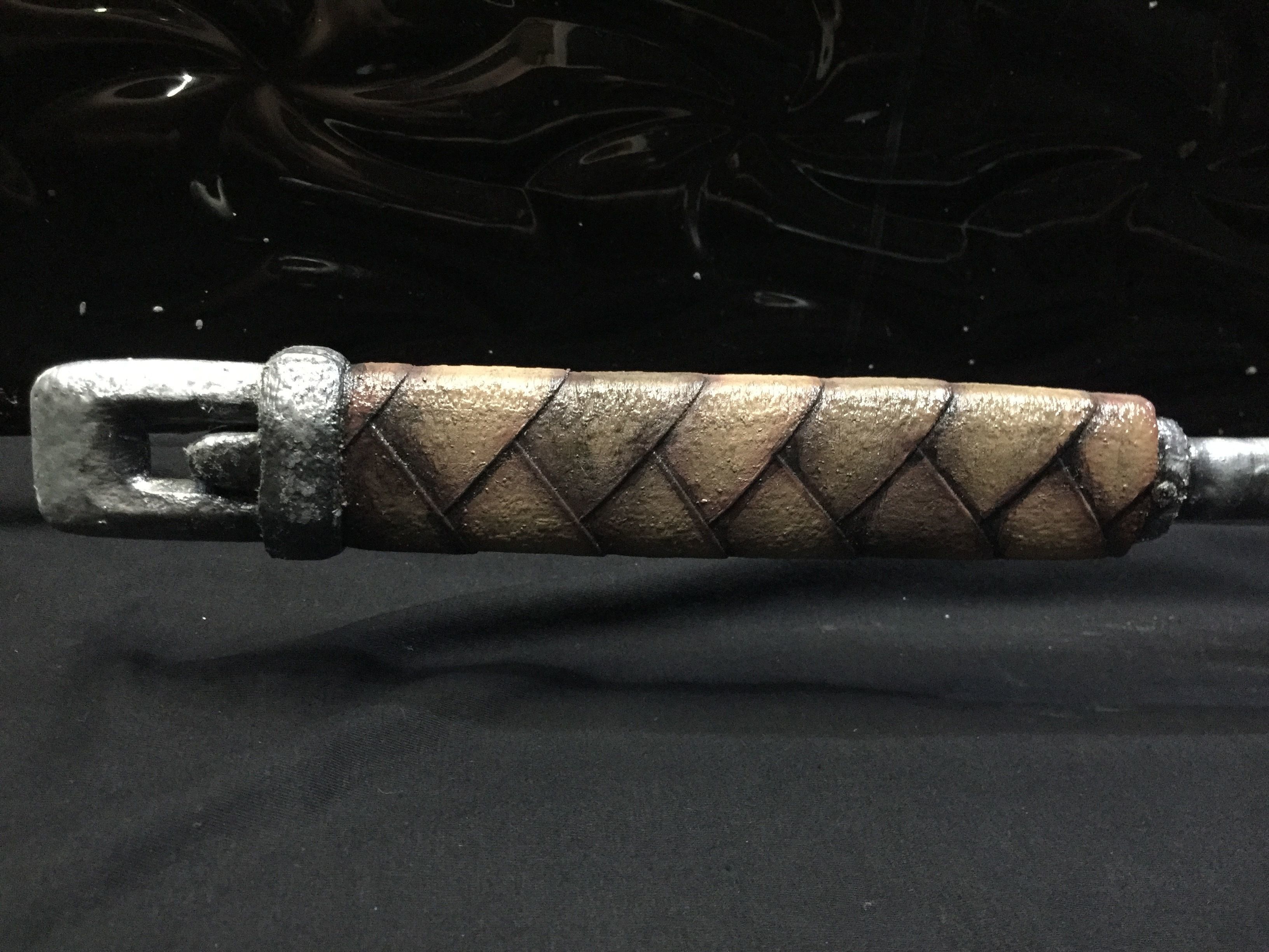 Monster Hunter World - Iron Katana 3D print model_11