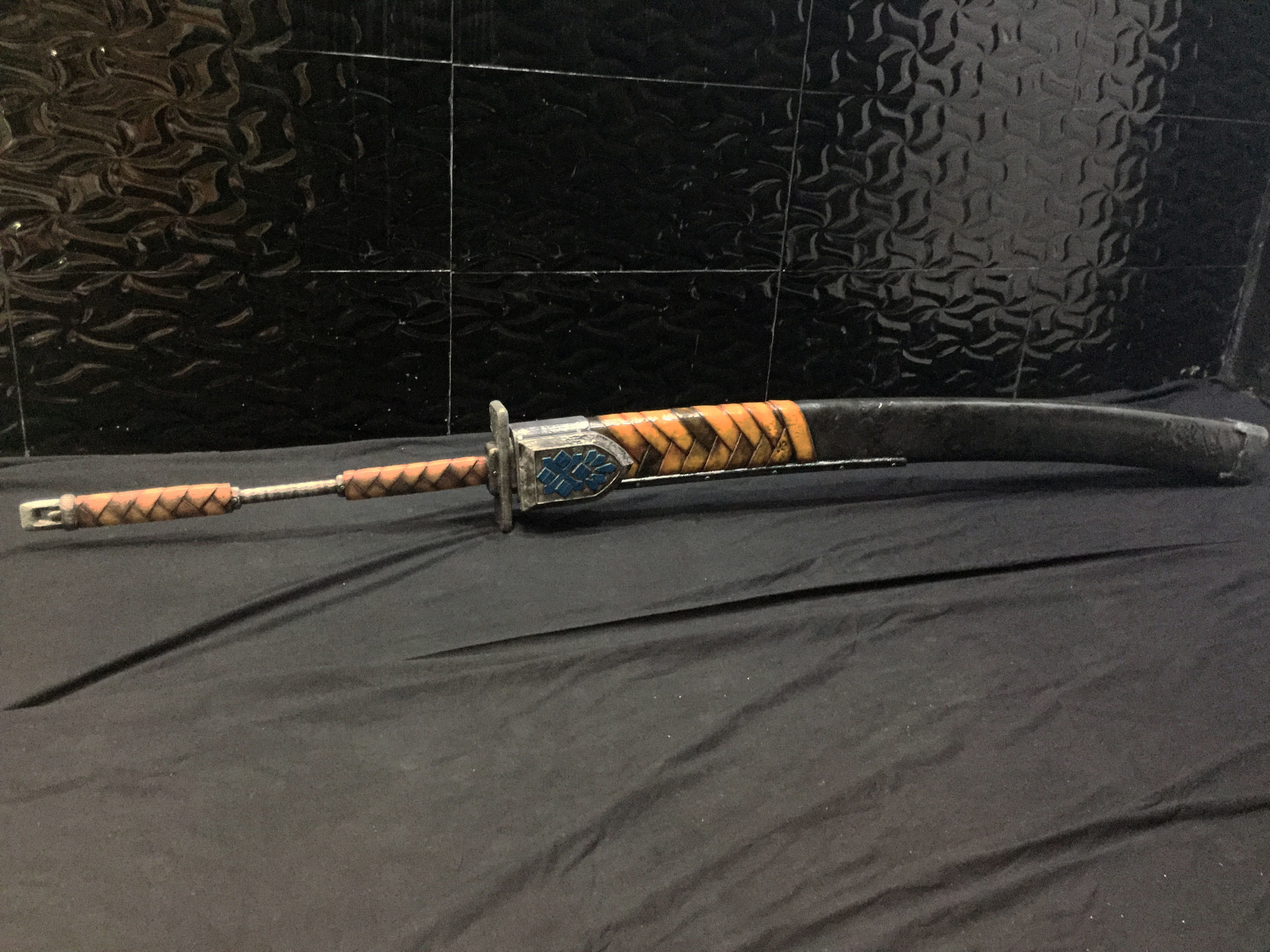 Monster Hunter World - Iron Katana 3D print model_8
