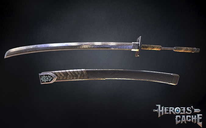 Monster Hunter World - Iron Katana 3D print model
