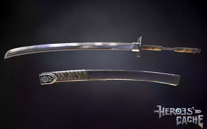 Monster Hunter World - Iron Katana 3D print model