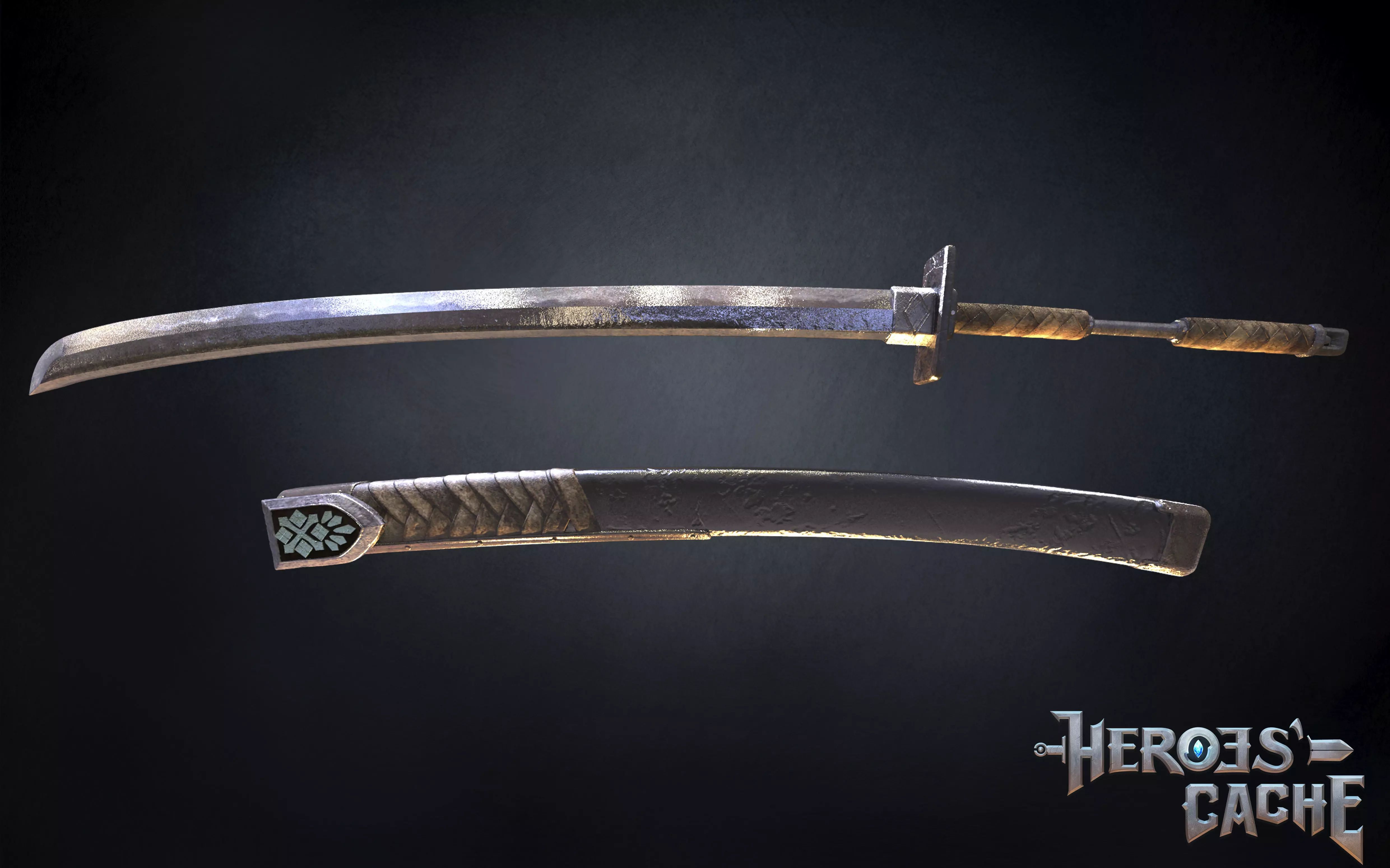 Monster Hunter World - Iron Katana 3D print model_0