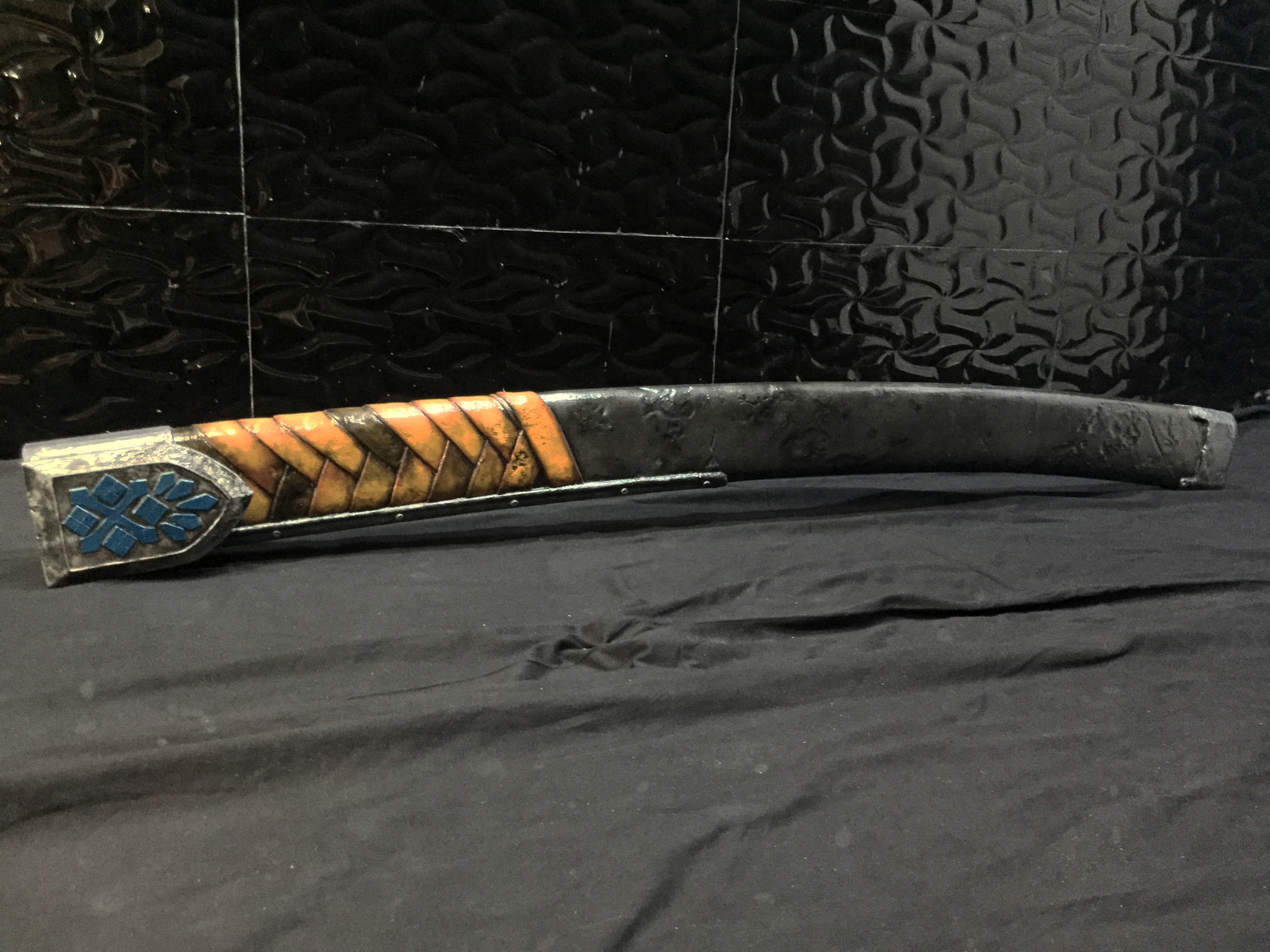 Monster Hunter World - Iron Katana 3D print model_6