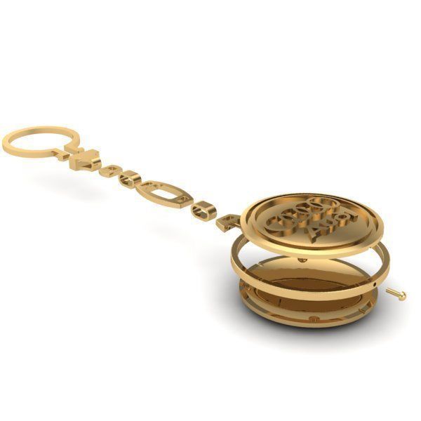 TRINKET KEYCHAIN 3D print model_3