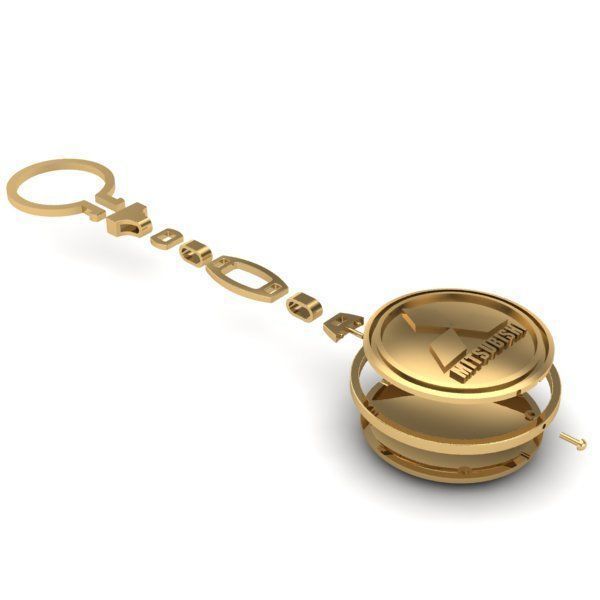 TRINKET KEYCHAIN 3D print model_3