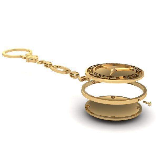 TRINKET KEYCHAIN 3D print model_3