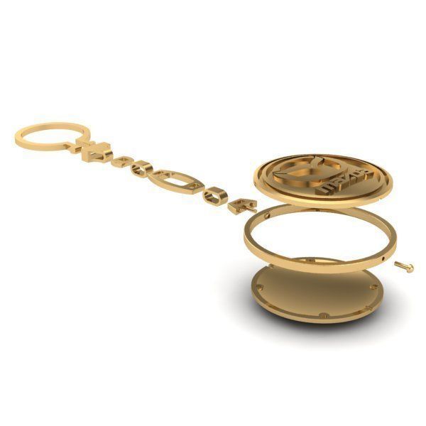 TRINKET KEYCHAIN 3D print model_3