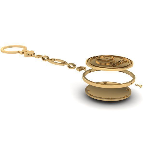 TRINKET KEYCHAIN 3D print model_3