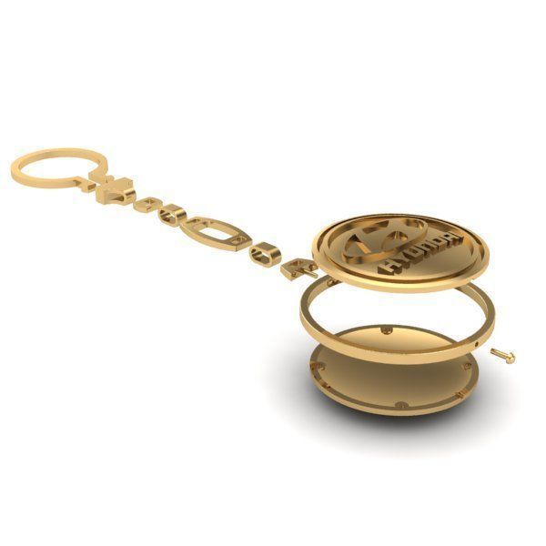 TRINKET KEYCHAIN 3D print model_3