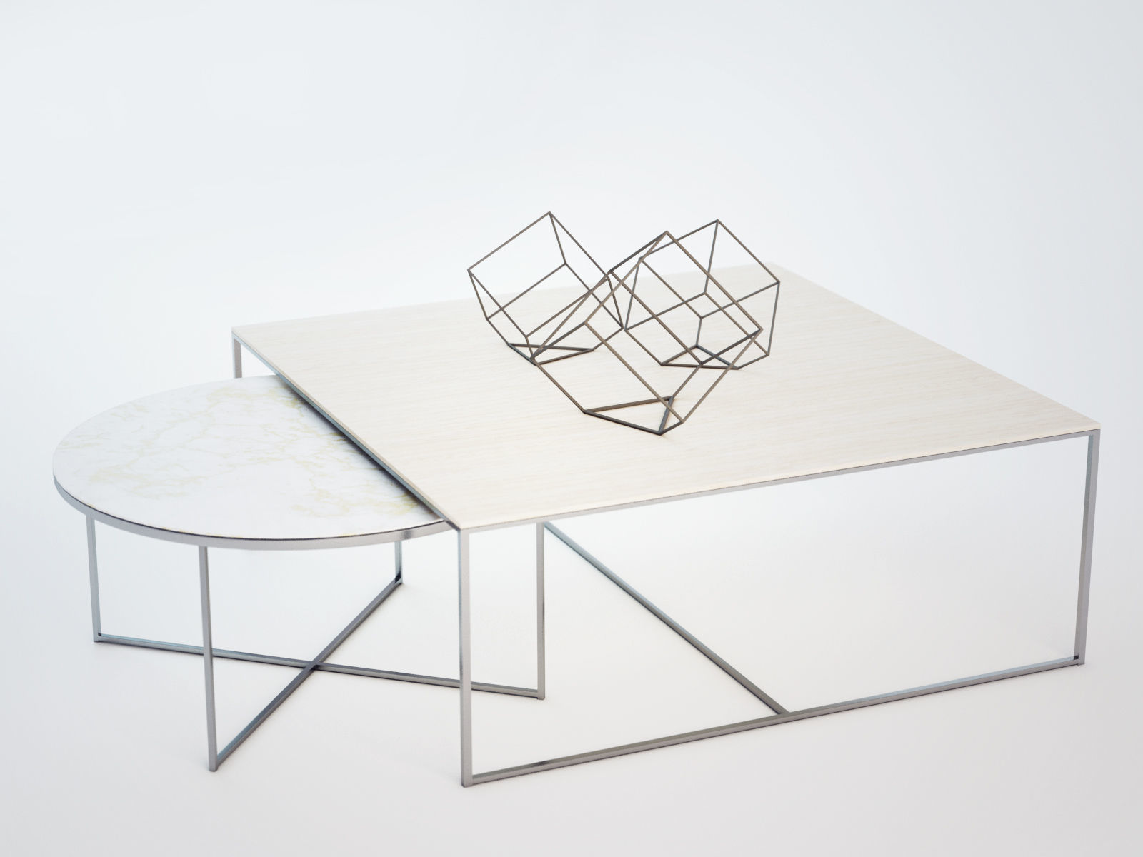 Set of tables 3D model_5