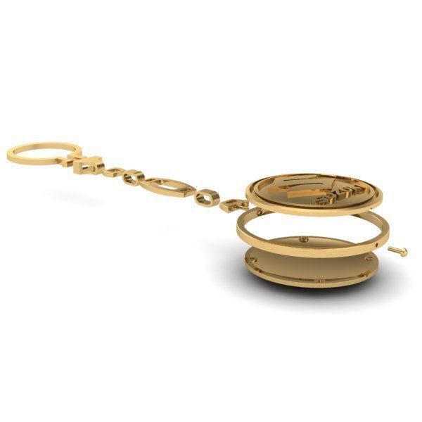 TRINKET KEYCHAIN 3D print model_3