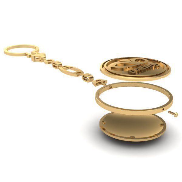 TRINKET KEYCHAIN 3D print model_3