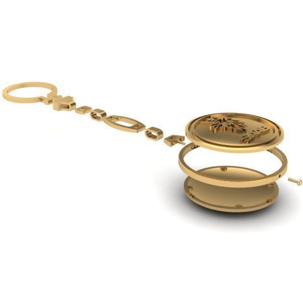 TRINKET KEYCHAIN 3D print model_3