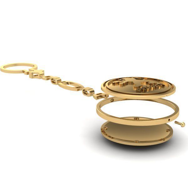 TRINKET KEYCHAIN 3D print model_3