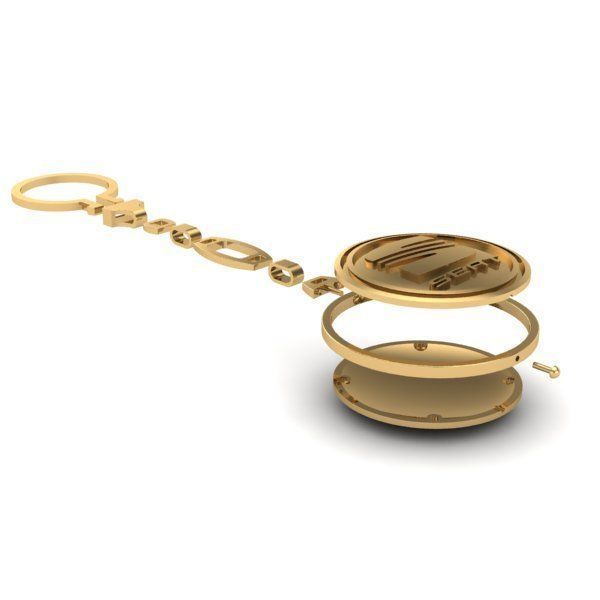 TRINKET KEYCHAIN 3D print model_3