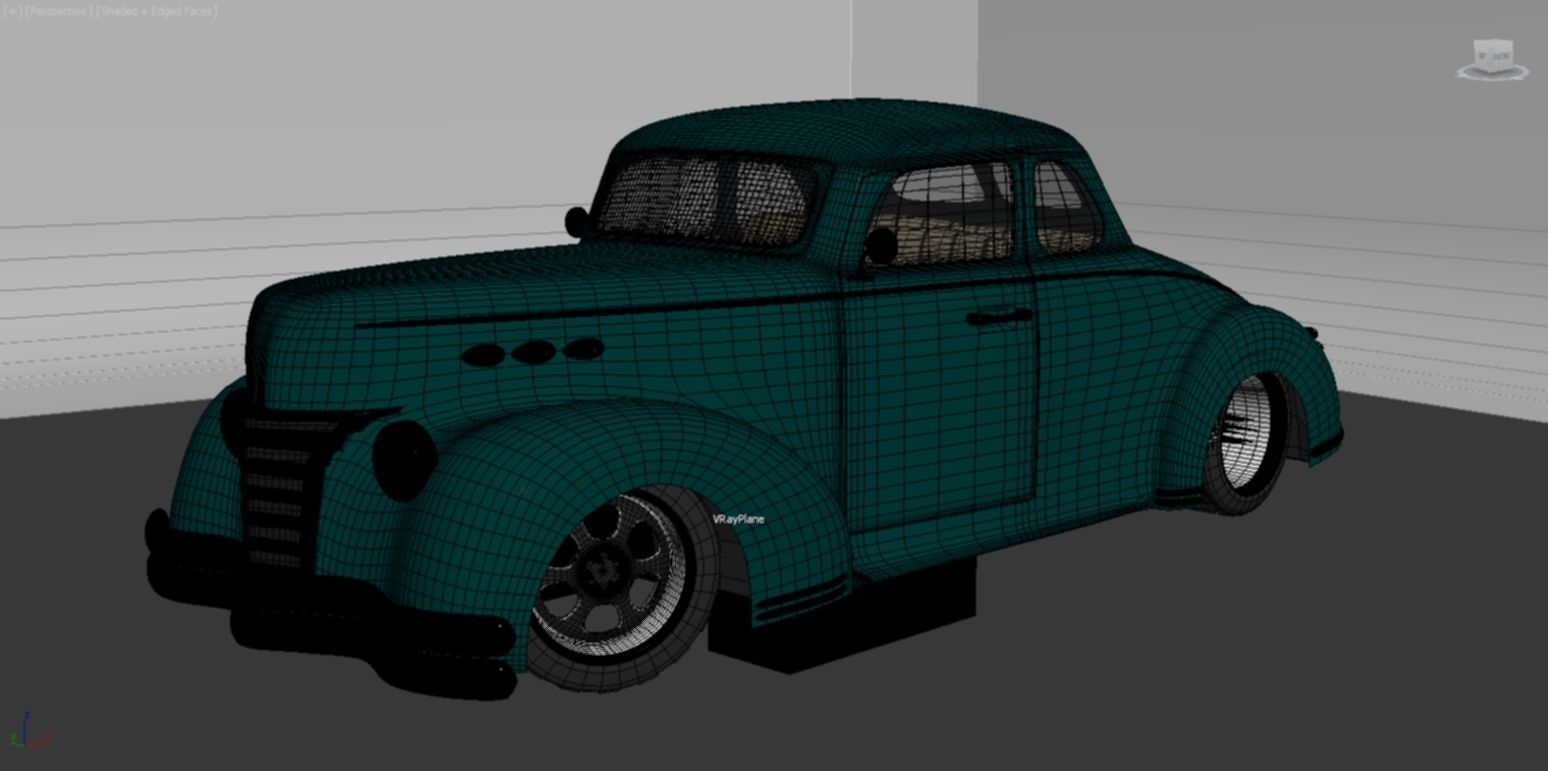 custom coupe 3D model_4