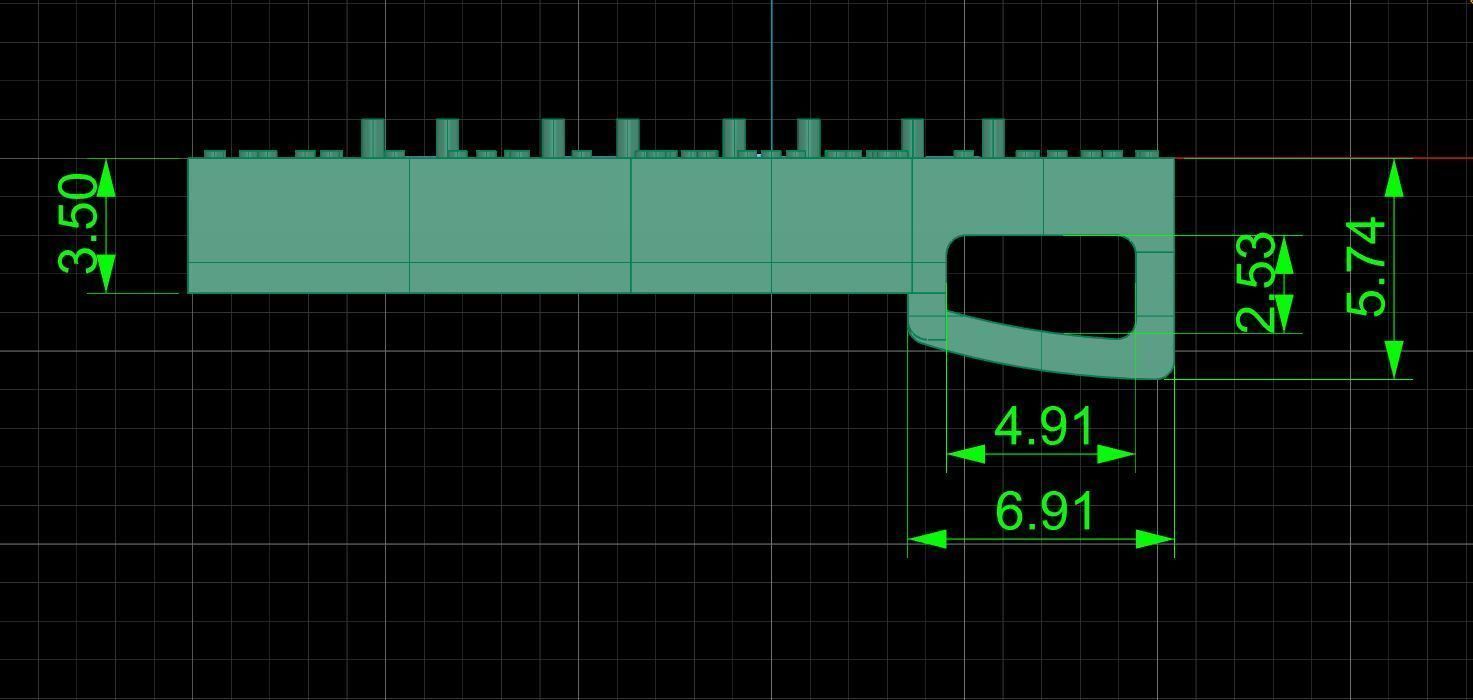 Cross 05 pendant 3D print model_9