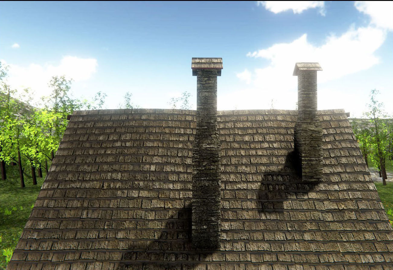 MedievalHouse medieval house Low-poly 3D model_9